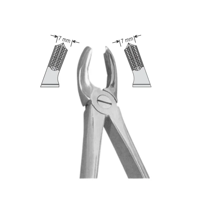 EXTRACTION FOCEPS STANDARD ENGLISH PATTERN