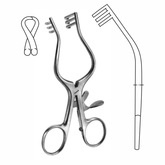 Self-retaining Retractors