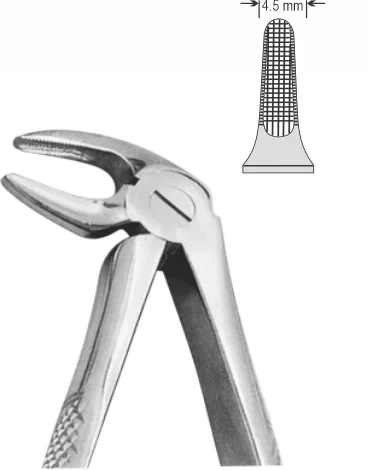 EXTRACTION FOCEPS STANDARD ENGLISH PATTERN