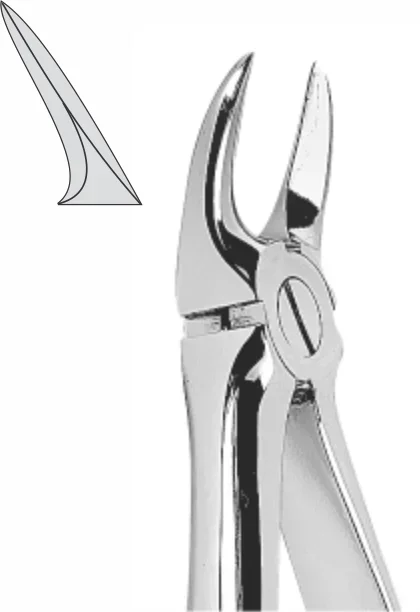 EXTRACTION FOCEPS STANDARD ENGLISH PATTERN