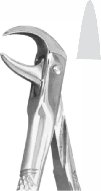 EXTRACTION FOCEPS STANDARD ENGLISH PATTERN