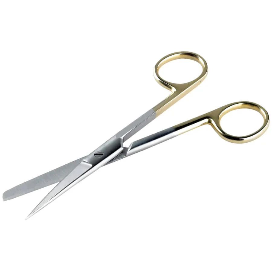 Tungsten Carbide Dressing Scissors – Blunt/Sharp Straight – 15cm